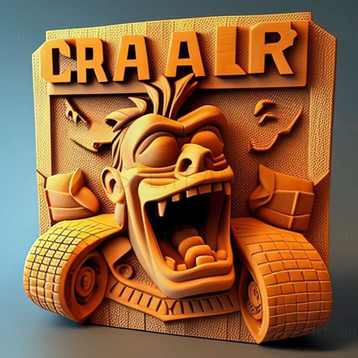 3D model CTR Crash Team Racing game (STL)
